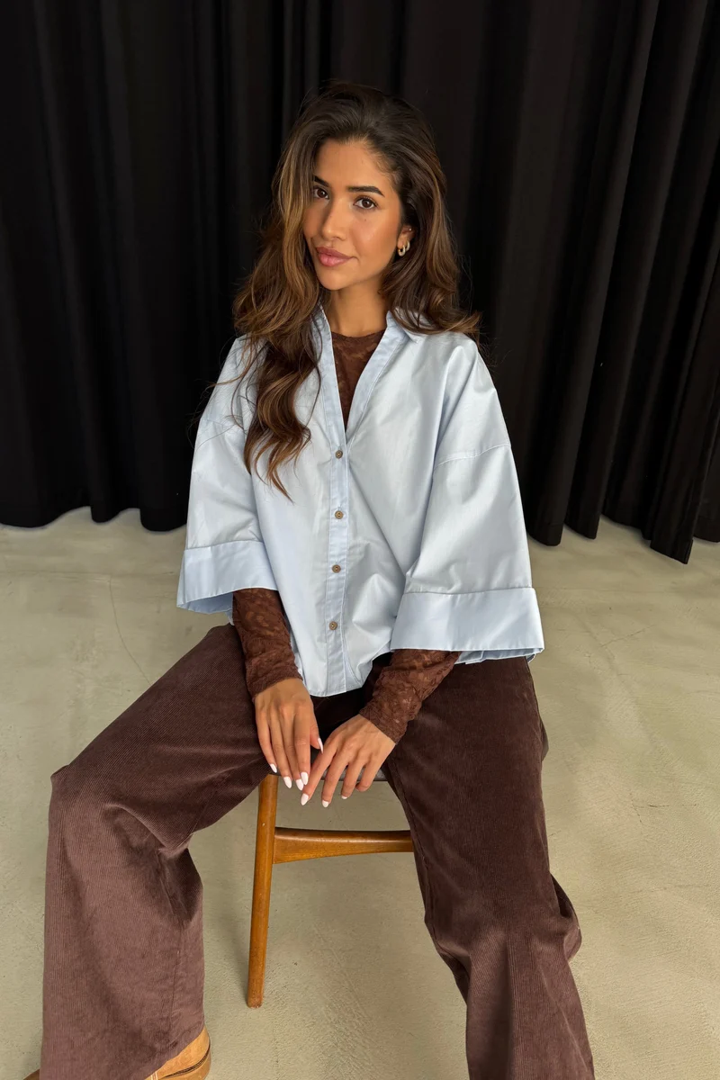 Continue - Augusta Shirt 14985 - Light Blue