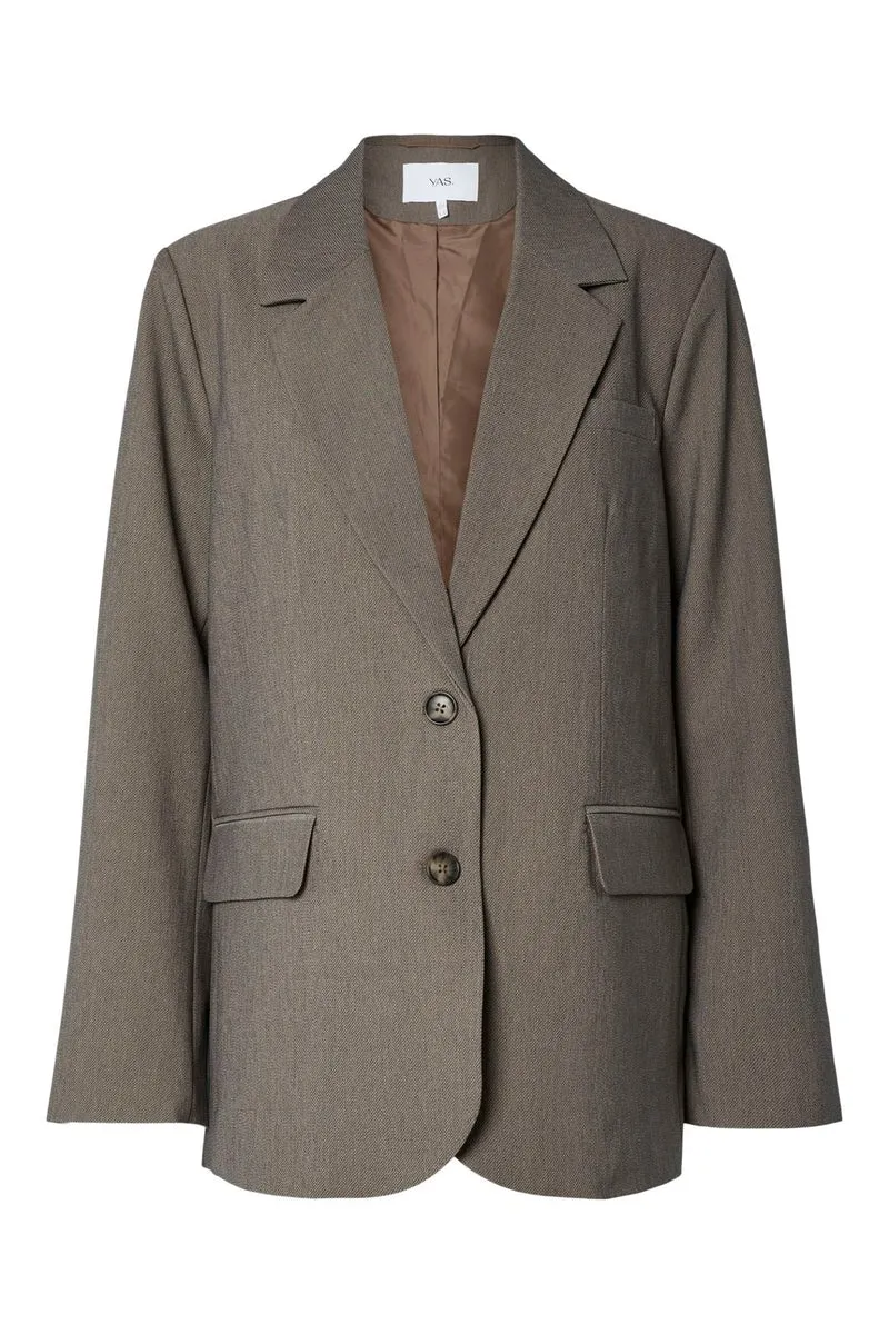 YAS - Yasreemaj Ls Blazer - 4794973 Grey Melange