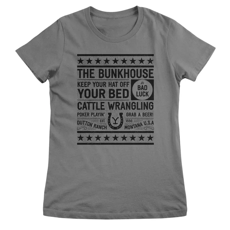Yellowstone Bunkhouse Girly Tee