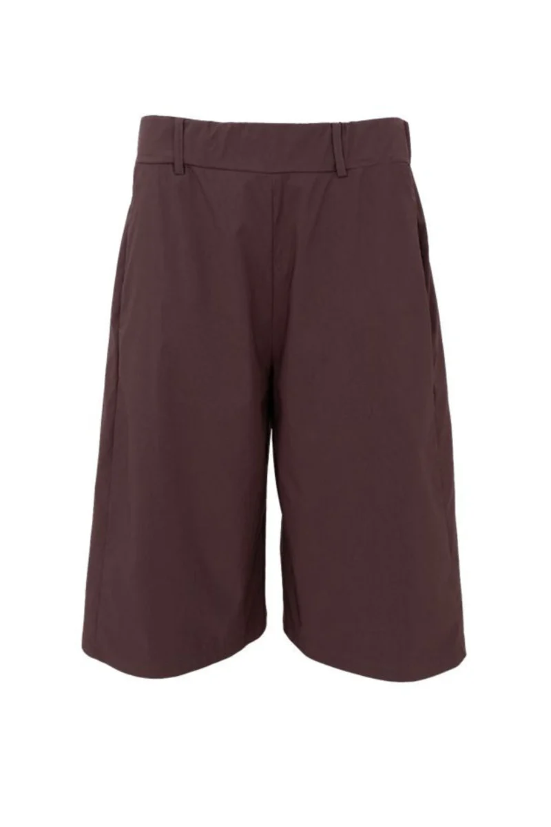 Black Colour - Bcdavina Panel Shorts 41295 - Coffee