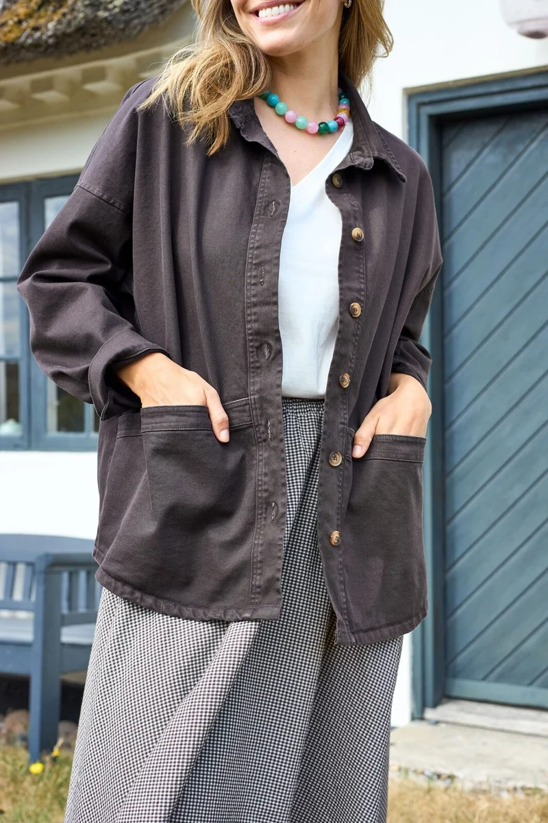 Black Colour - Bcnoemi Shirt Jacket 41231 - Coffee