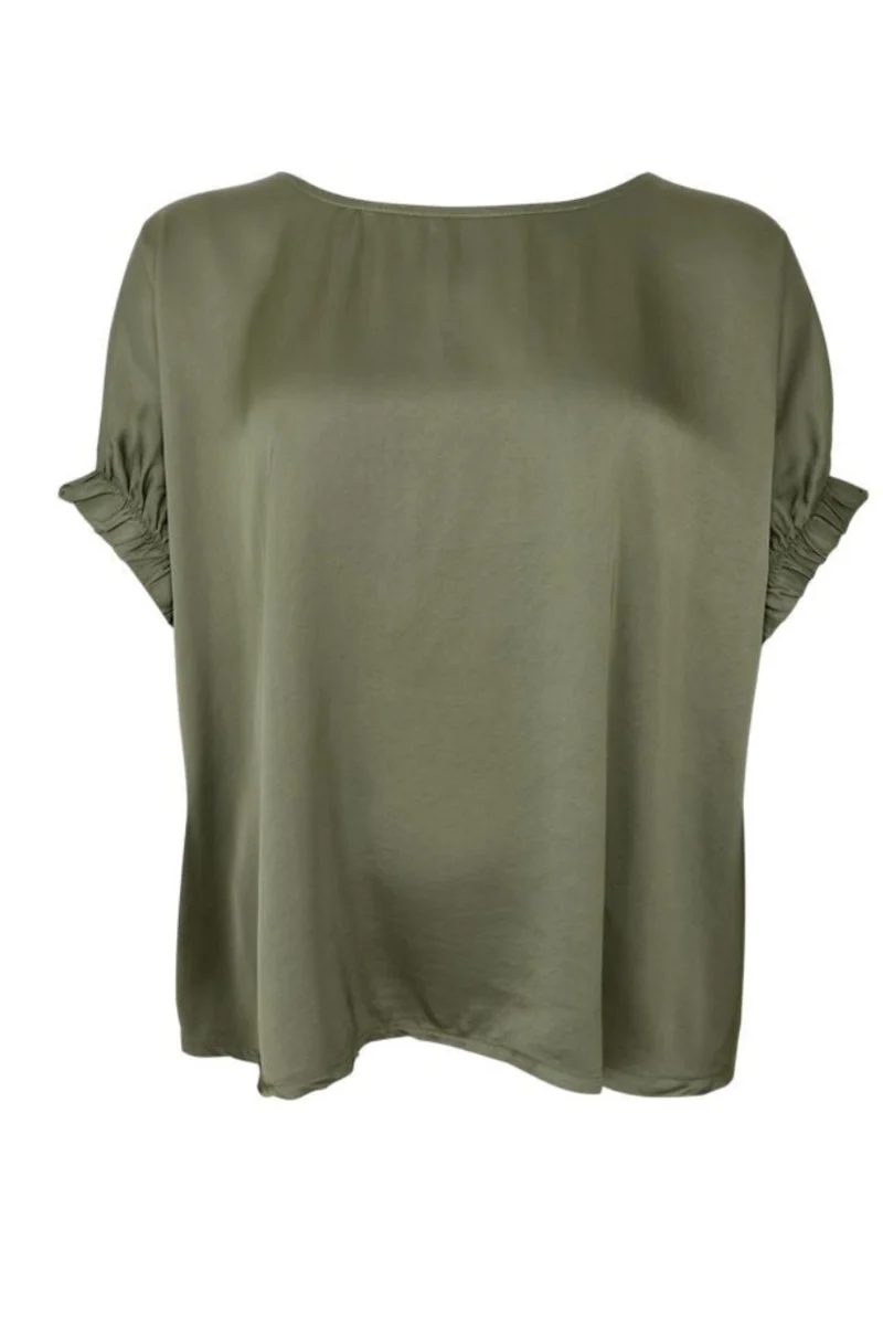 Black Colour - Bcmabel Blouse 40996 - Army