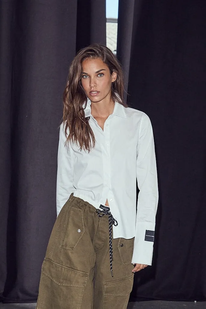 Haute L'Amitié - French Cuff Shirt Hl11045 - White
