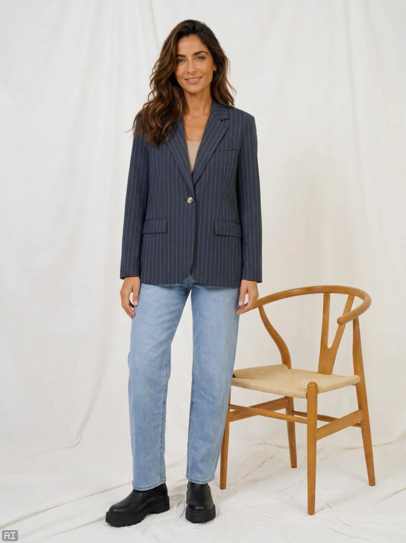 Marta Du Chateau - Mdcdusk Blazer 15502nf - Navy8