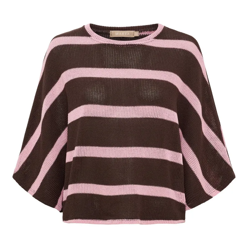 Marta Du Chateau - Mdccascade Knit 58678 - Moro/Pink