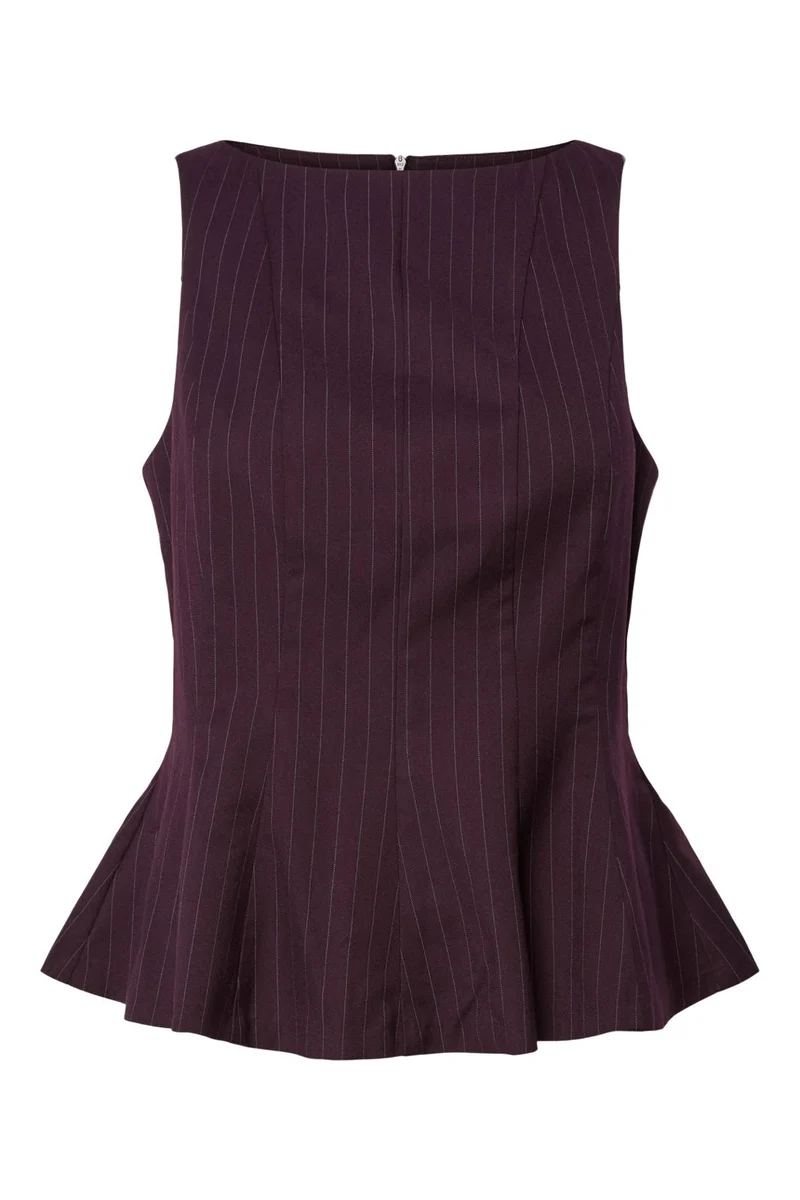 YAS - Yasburla Sl Top - 4894401 Port Royale W. Pinstripe