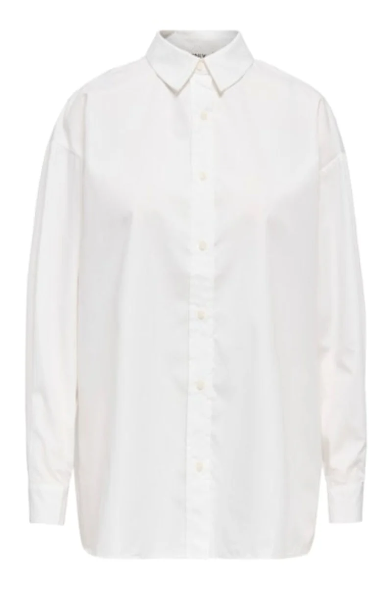 Only - Onllibba L/S Shirt - 4951306 Bright White
