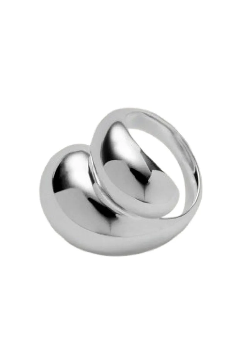 Pernille Corydon - La Pausa Ring r-748-s - Silver