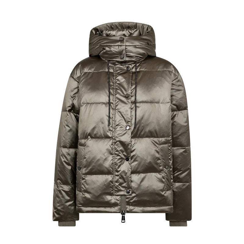 MMJilly Metallic Down Jacket - Brindle