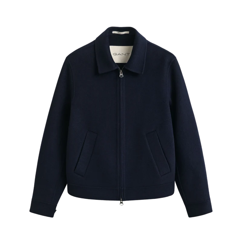 Handstitched Jacket - Evening Blue