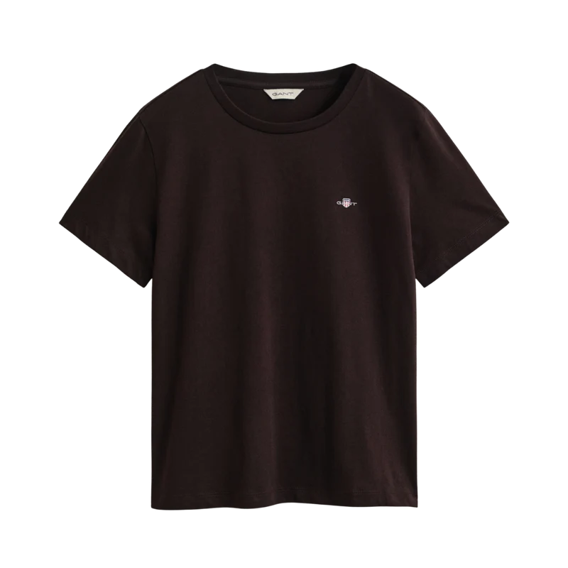 Reg Shield SS T-Shirt - Deep Brown