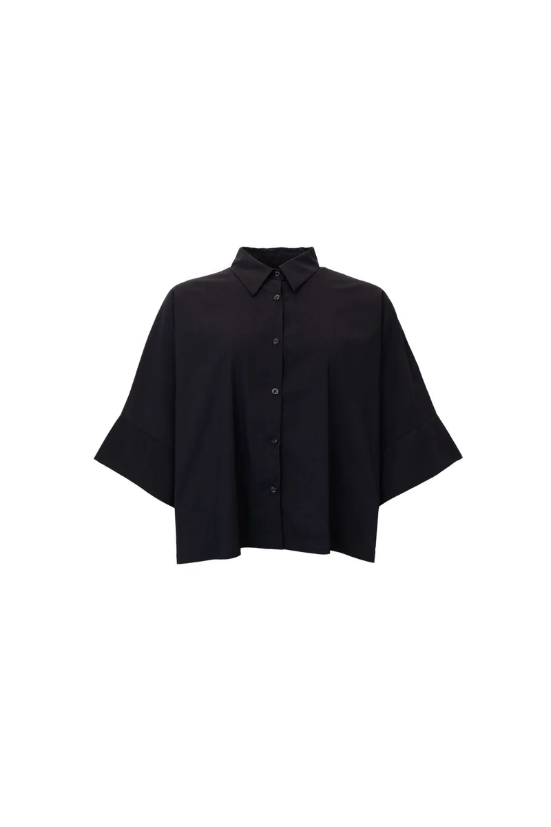 Black Colour - Bcdavina Lace Shirt 41319 - Black