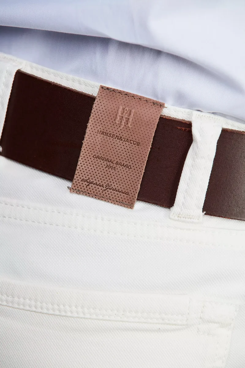 HANSEN & JACOB 5-Pkt Pan Oxford - Off White