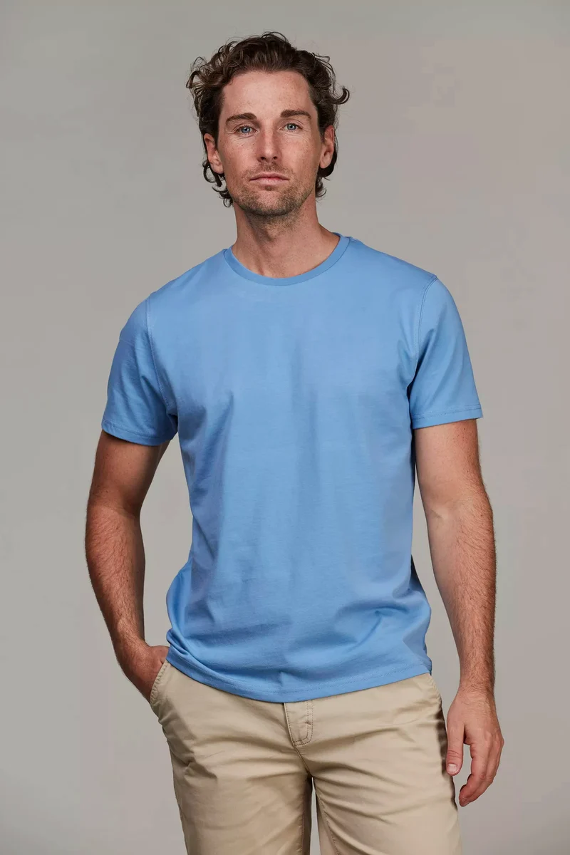 HANSEN & JACOB Classic Tee - Blue