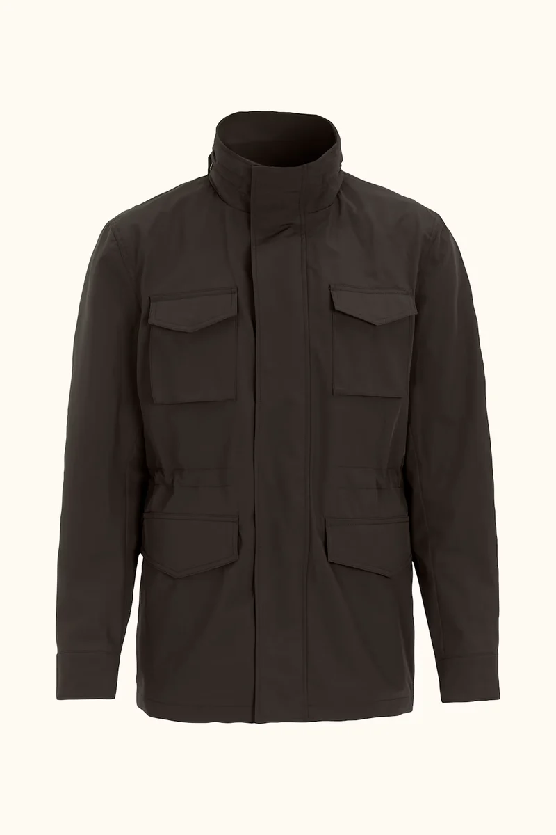 OSCAR JACOBSON M-65 Field Jacket - Brown
