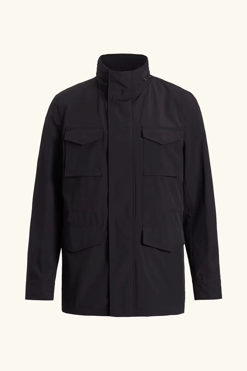 OSCAR JACOBSON M-65 Field Jacket - Dark Blue