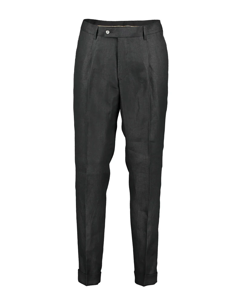 SIR OF SWEDEN Alex Linen Suit Trousers - Black