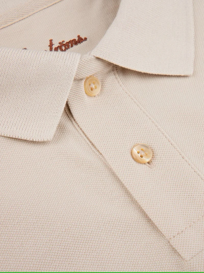 STENSTRÖMS Polo Shirt - Light Beige