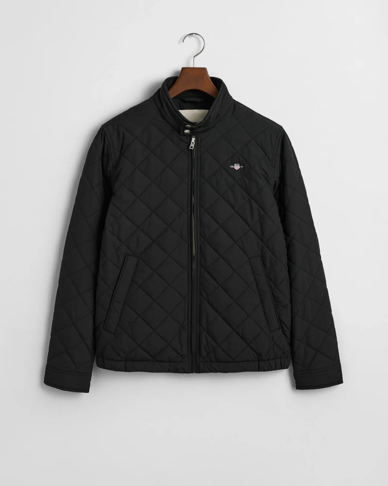 GANT Quilted Windcheater - Black