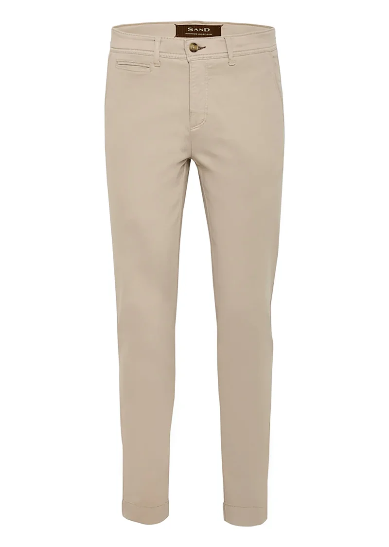 SAND Dilan Suede Touch Chino - Light Camel