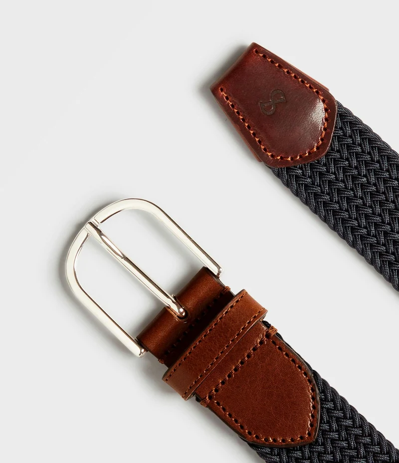 SADDLER Ekberg Belt Stretch - Navy