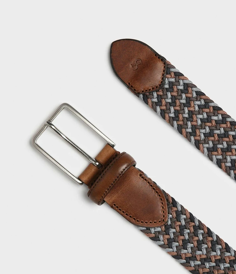 SADDLER Mars Belt Stretch - Grey Mix