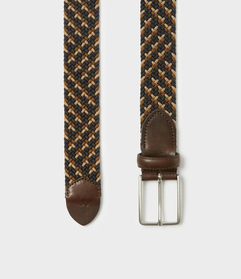 SADDLER Mars Belt Stretch - Brown Mix