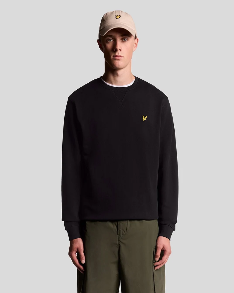 Cotton Crew Neck Sweatshirt