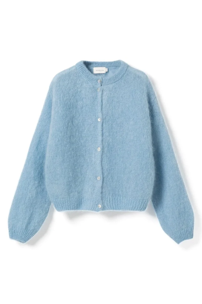 Noella - N-Kae Mohair Cardigan 15250003 - 1447 - Baby Blue