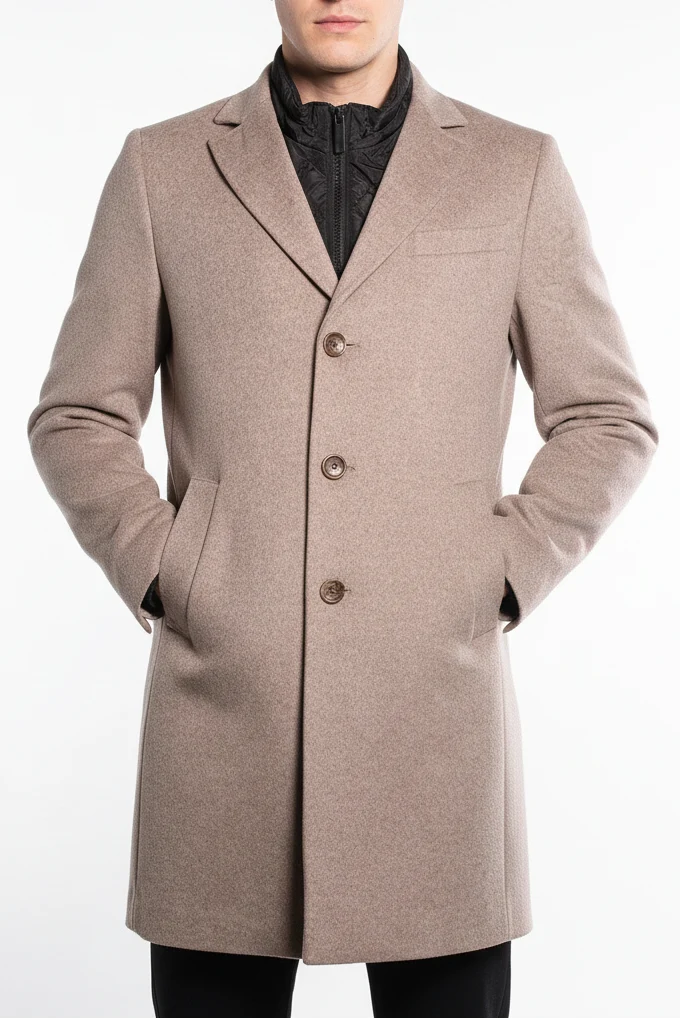 SAND Sultan Tech Cashmere Coat - Beige