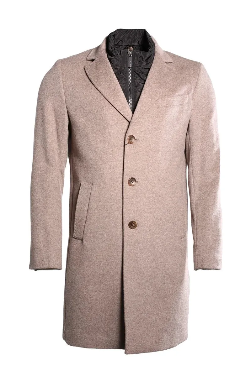 SAND Sultan Tech Cashmere Coat - Beige