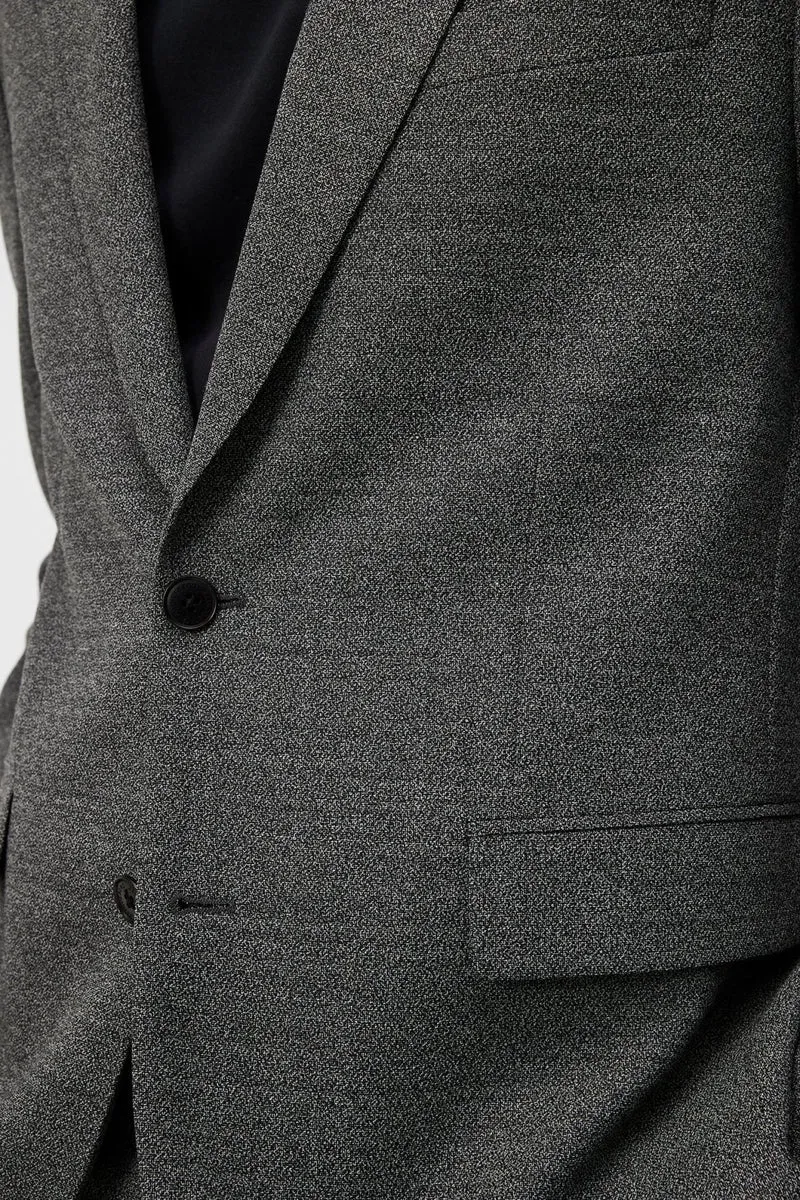 J.LINDEBERG Elton Soft 2 Tone Blazer - Black