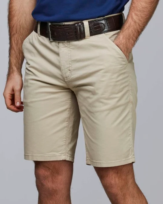 HANSEN & JACOB Classic Chino Shorts - Beige
