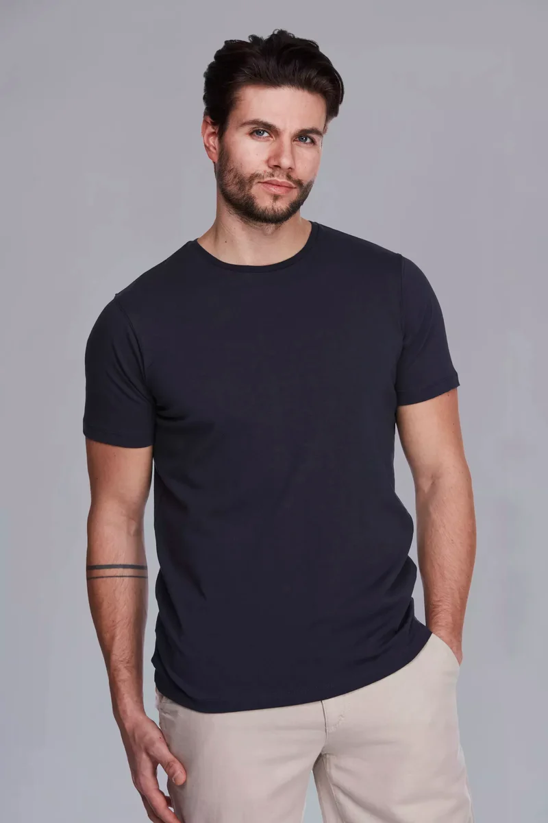 HANSEN & JACOB Classic Tee - Navy