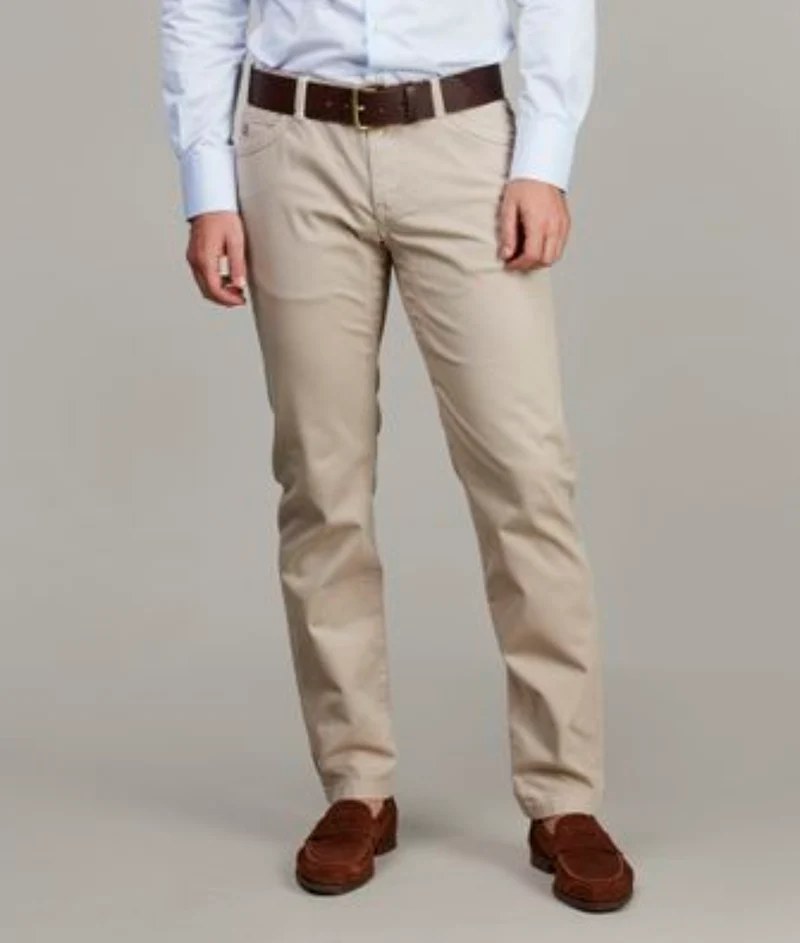 HANSEN & JACOB 5-Pkt Pan Oxford - Beige