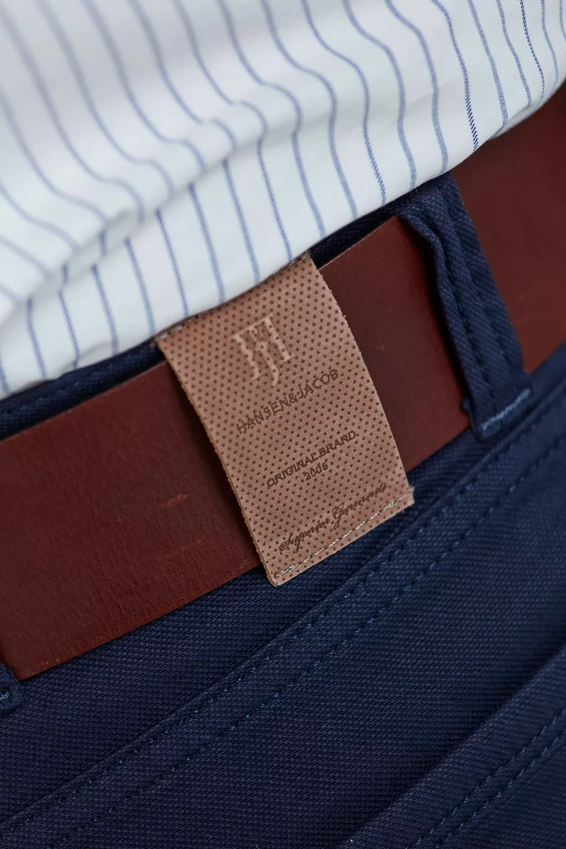 HANSEN & JACOB 5-Pkt Pan Oxford - Navy