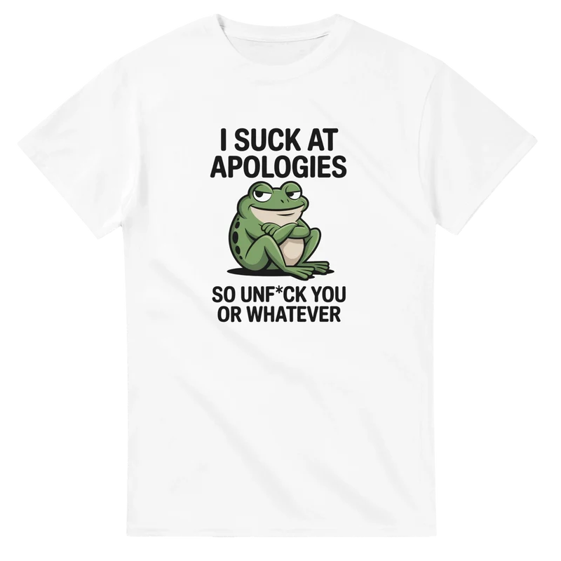 T-shirt - Apologies