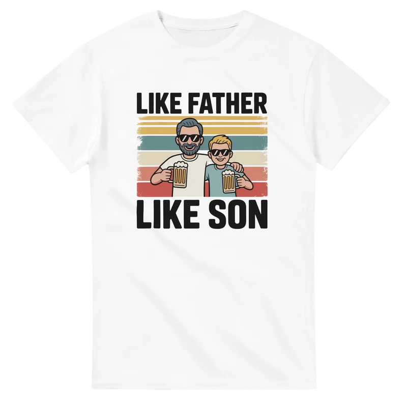 T-shirt - Like father, like son