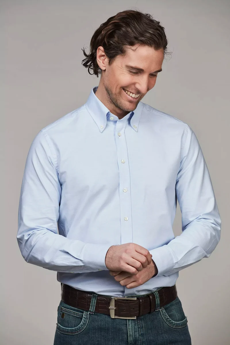 HANSEN & JACOB Oxford Classic Shirt - Light Blue