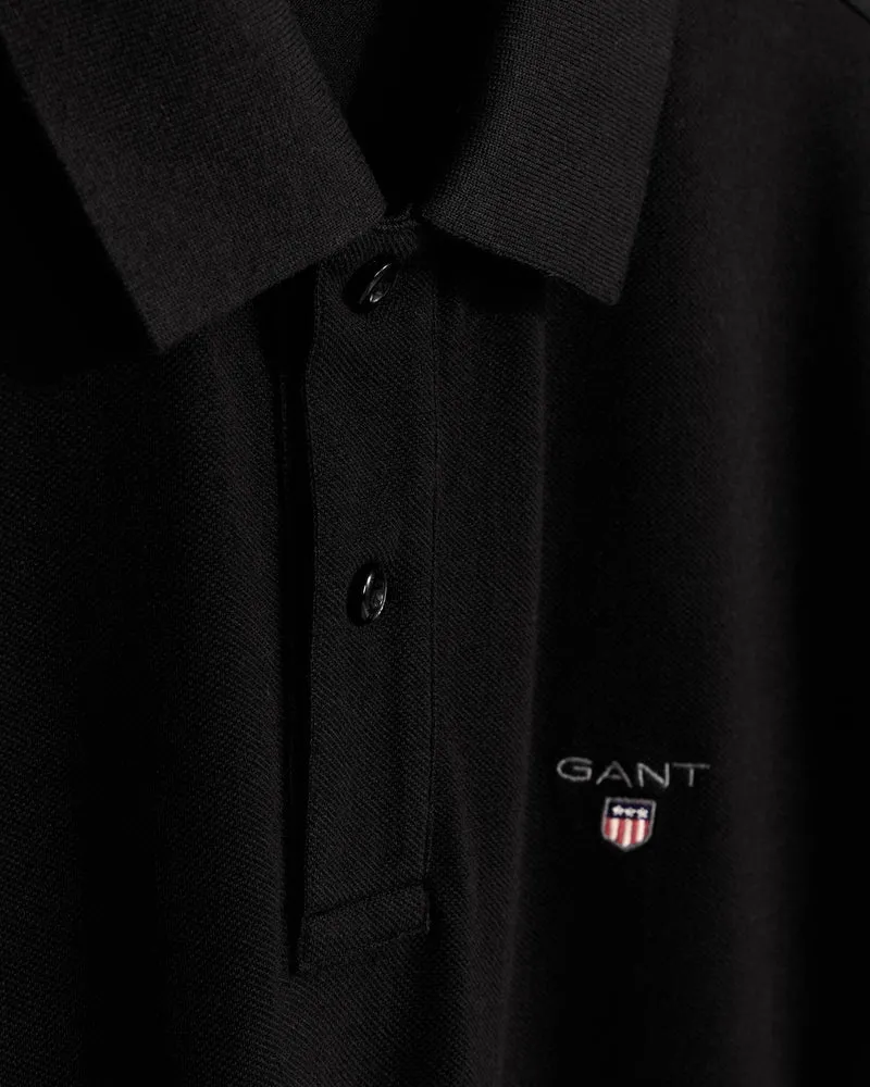 GANT Shield Polo Shirt - Black