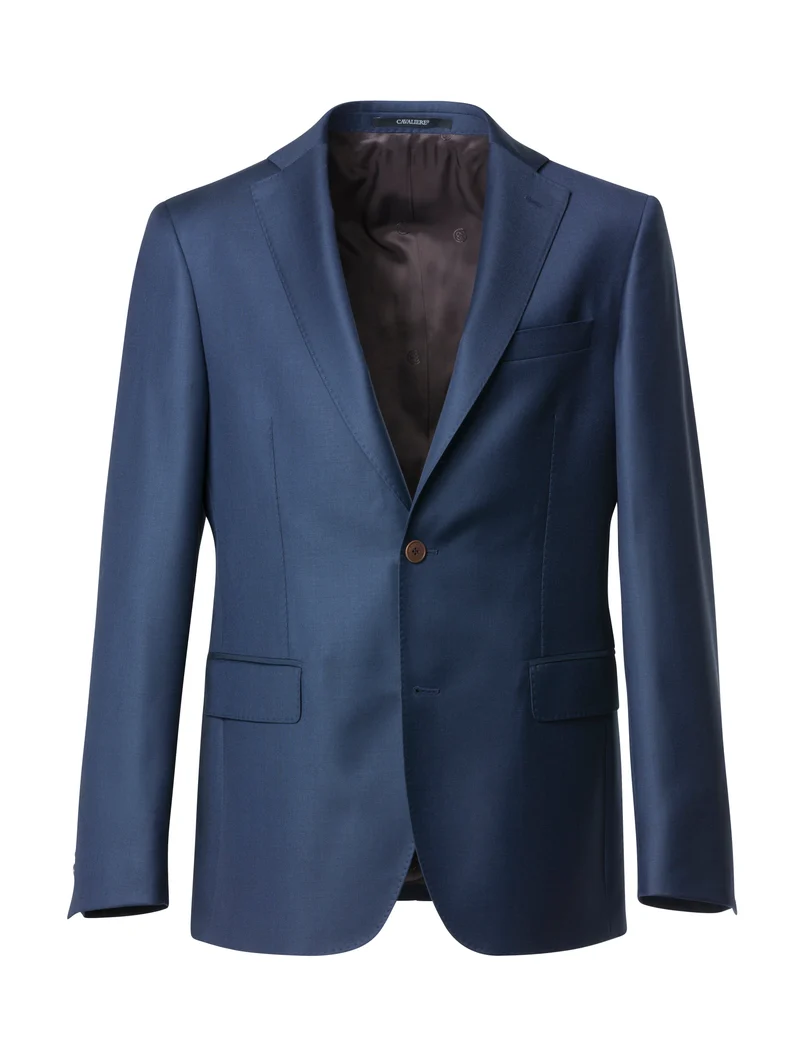 CAVALIERE Paxton Slim Blazer - Blue