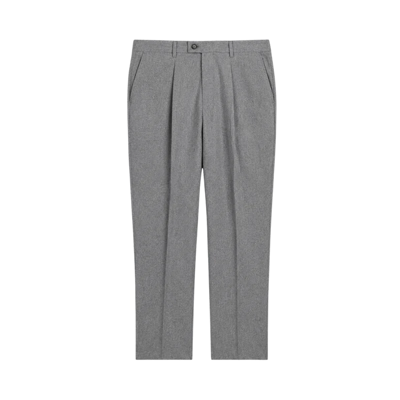 Stretch Flannel Mark N - Smoky Grey