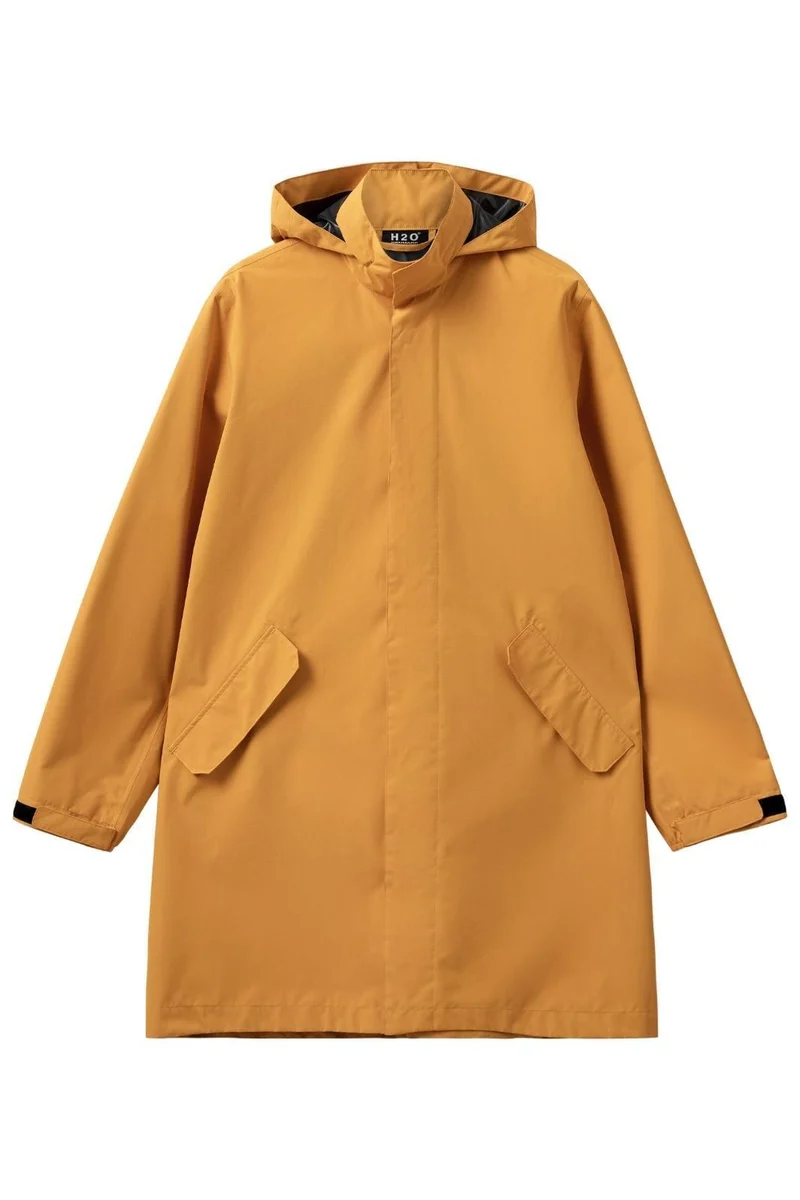 H2O - Rømø Lw Rain Long Jacket - 2049 Apricot