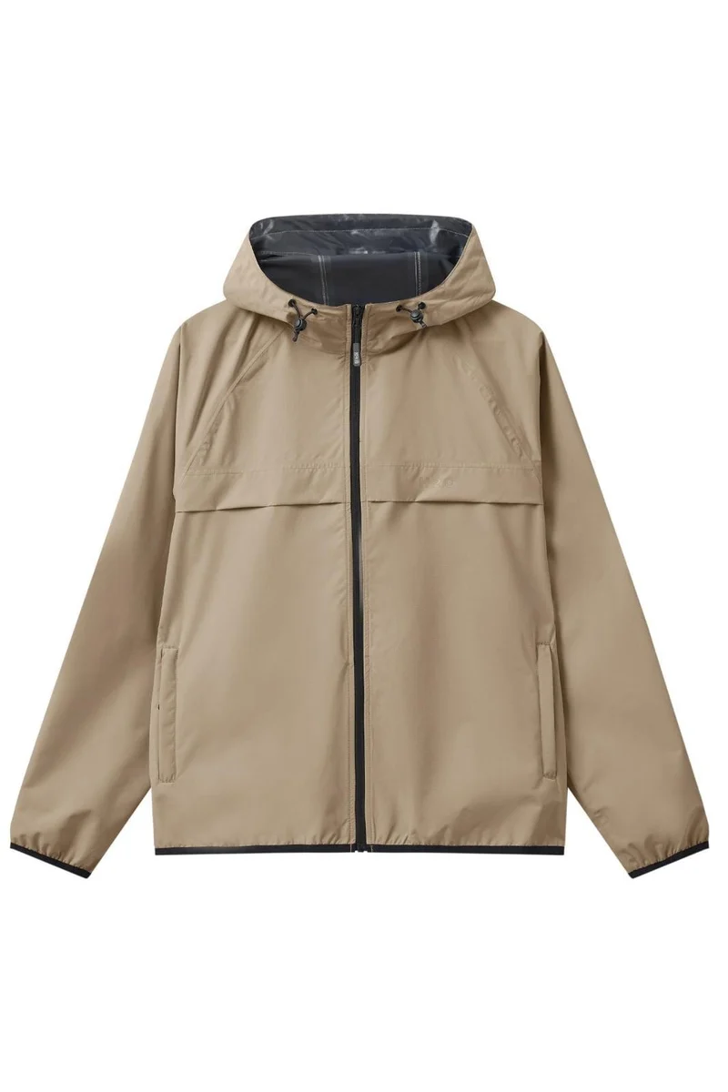 H2O - Rømø Lw Rain Jacket Packable - 1034 Warm Grey
