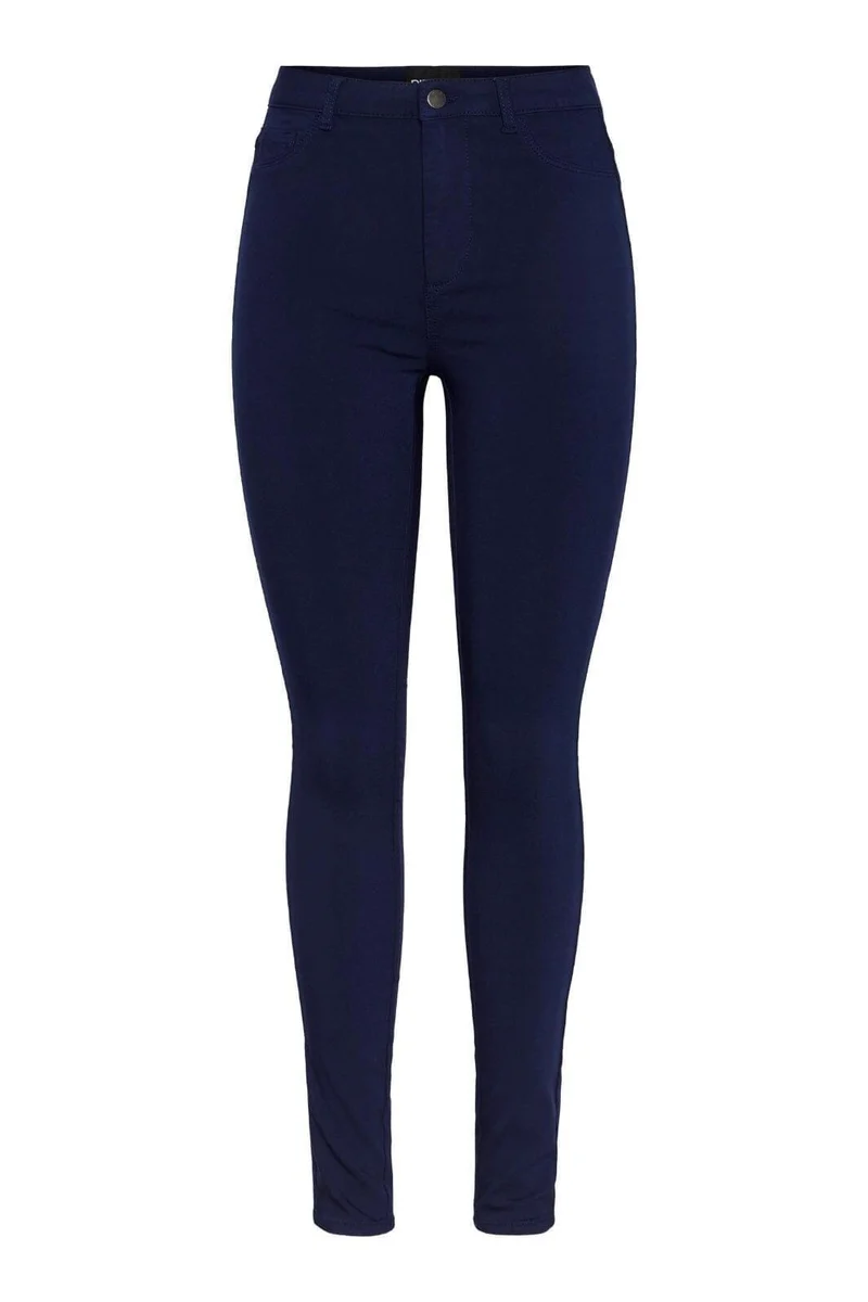 Pieces - Pchighskin Wear Jeggings - 2752289 Maritime Blue