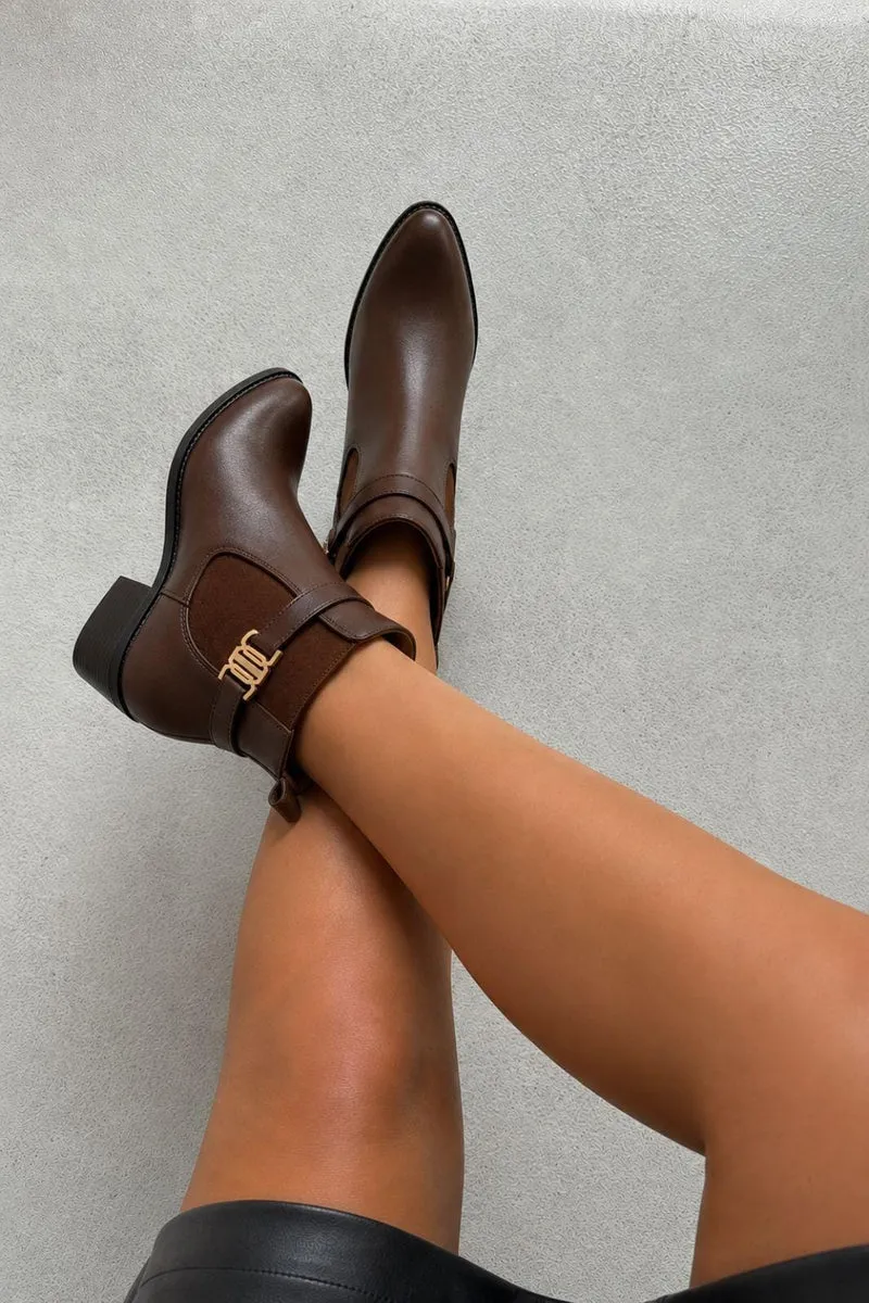 Bloom - Phlox Boots - Dark Maroon
