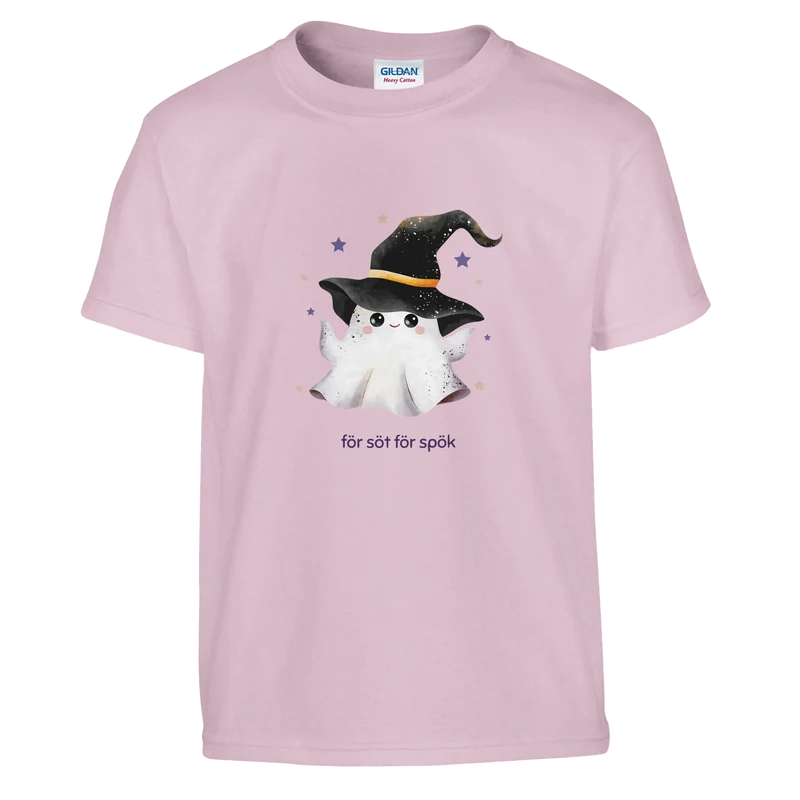 T-shirt Barn - För söt för spök