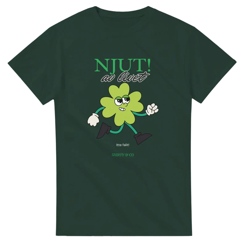 T-shirt Original - Njut av livet (mörk)