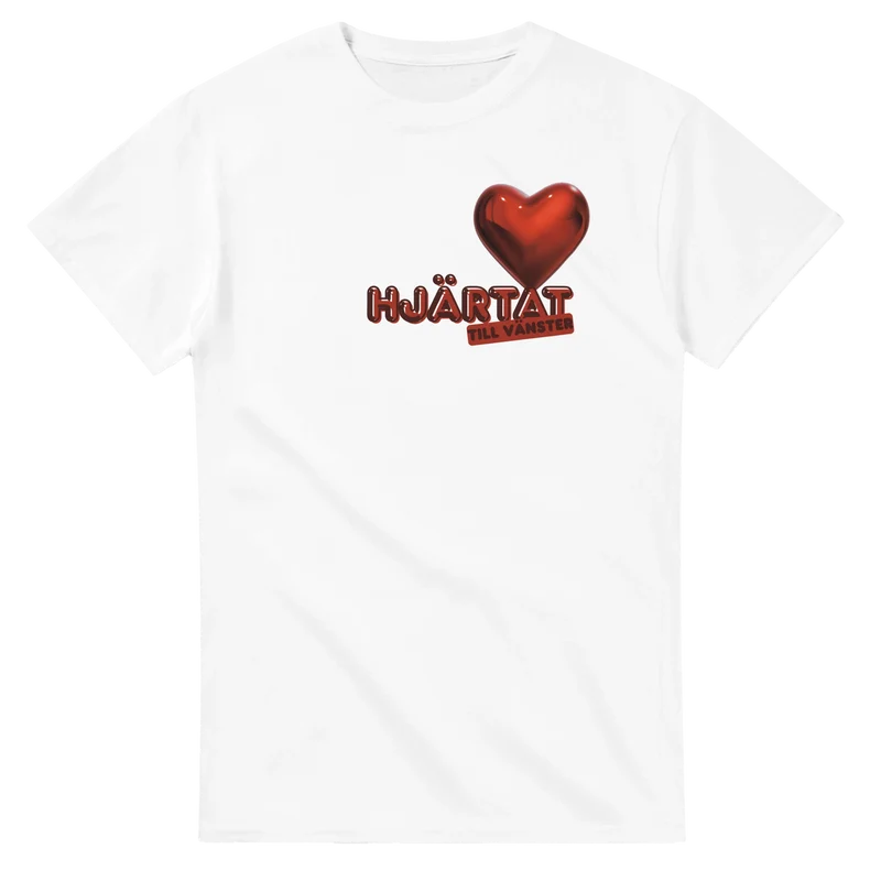 T-shirt Original - Hjärtat till vänster