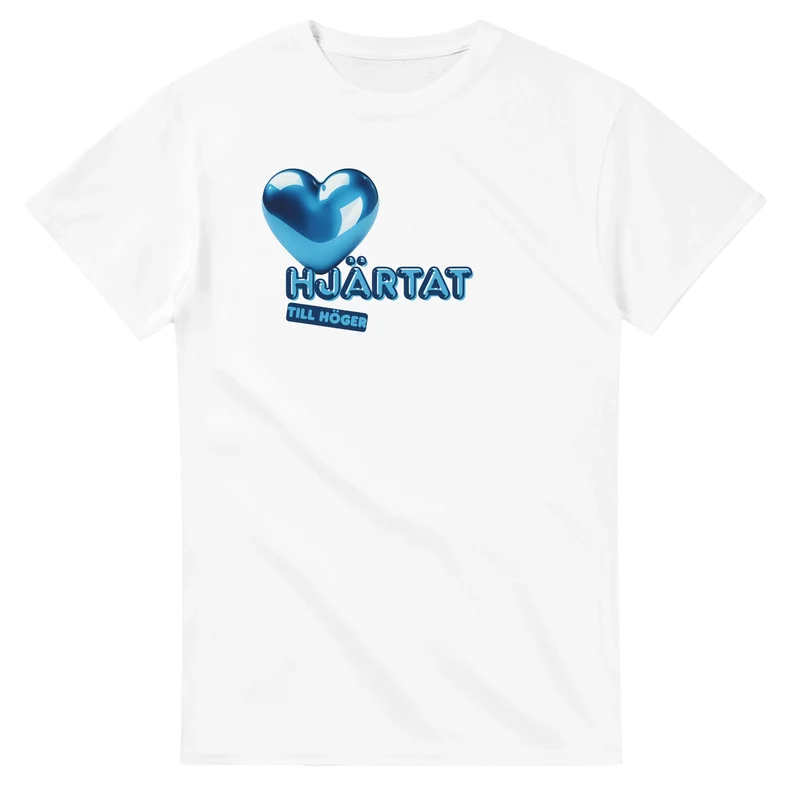 T-shirt Original - Hjärtat till höger